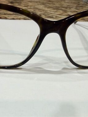 CHANEL Tortoiseshell Brown Eyeglass Frames